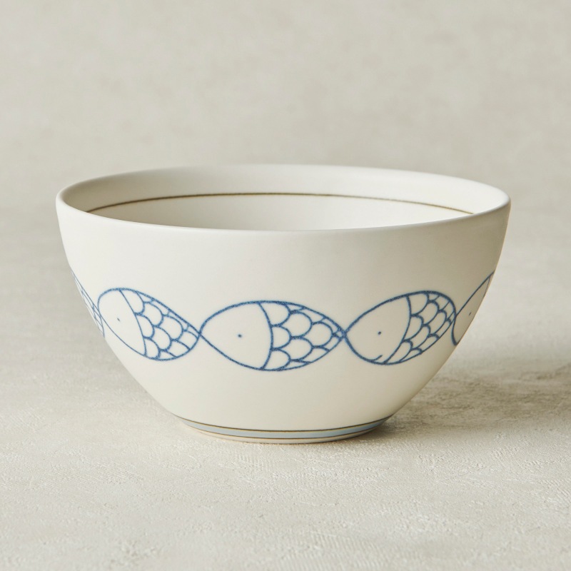 砥部焼　西岡工房　中鉢 砥部焼 西岡工房 中鉢（焼きしめ）【和食器通販e-tobeyaki.com】