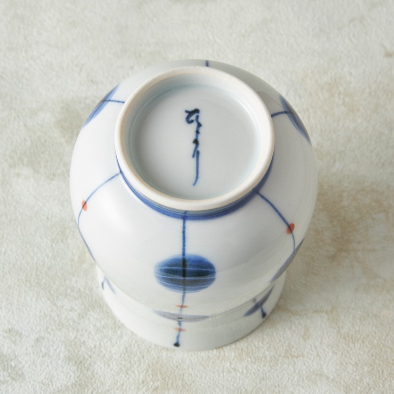 旧家蔵 砥部燒湯呑み 人気作家大西　光（おおにし　ひかる）作 2客共箱付き新品 砥部焼 器屋ひより】湯呑大 玉 | 特産品別,砥部焼 | 砥部焼通販