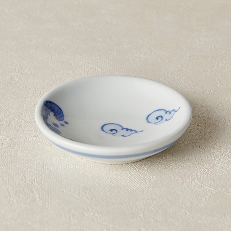 砥部焼 陽貴窯】豆皿 雲 | タイプ別,皿・プレート,豆皿(10cm未満