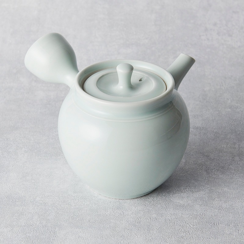 砥部焼　淡黄磁　急須 砥部焼淡黄磁茶器 - わより
