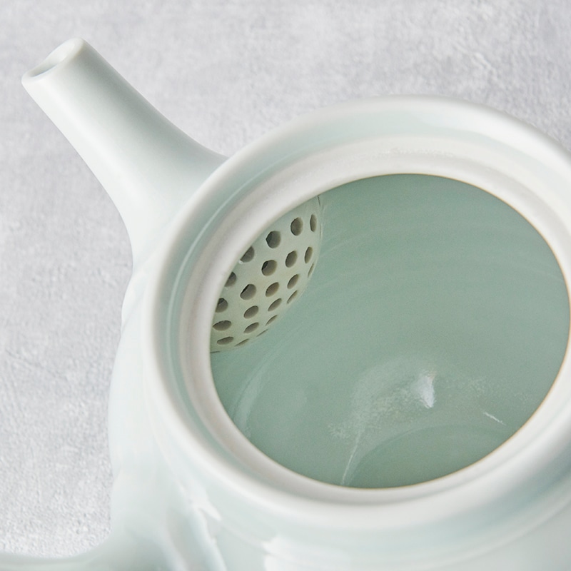 砥部焼 梅乃瀬窯】白磁の急須 | タイプ別,急須・ティーポット