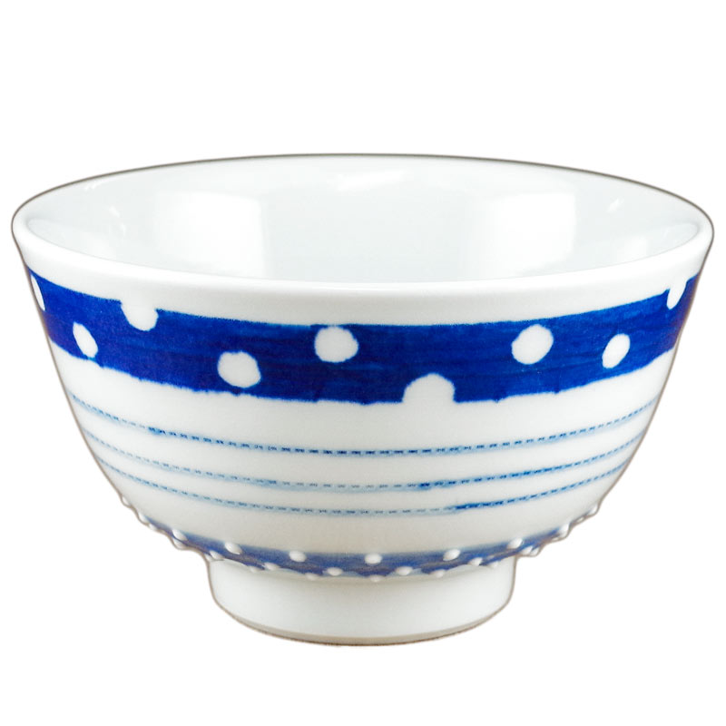 砥部焼、郡中十錦　茶碗3点 砥部焼、郡中十錦 茶碗3点