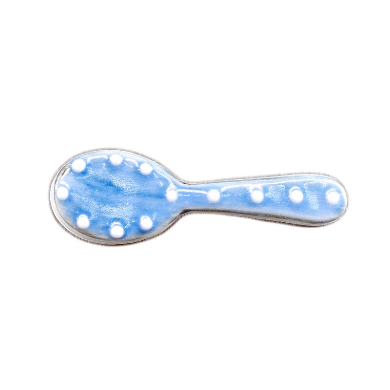 砥部焼 皐月窯 スプーンの箸置き(イッチン)