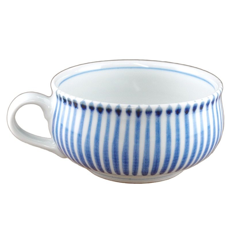 砥部焼梅野精陶所 梅山窯展』 | くらしのギャラリー杜の街グレース店 梅山窯デミタスカップ 70'呉須蝶紋 砥部焼 梅野精陶所 6客