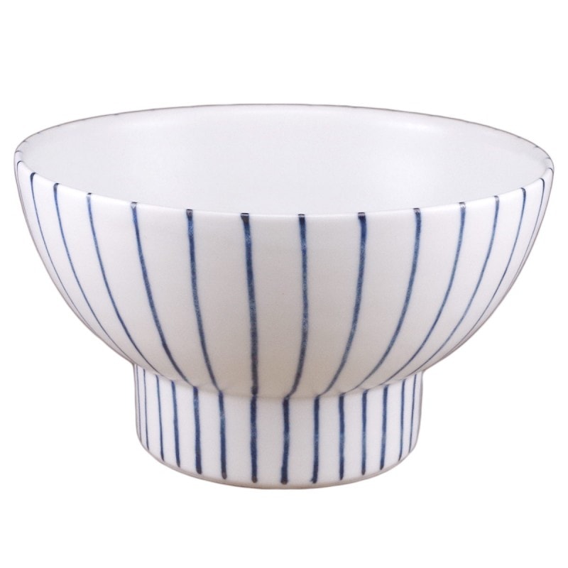 砥部焼 すこし屋 ごはん茶碗(青十草)