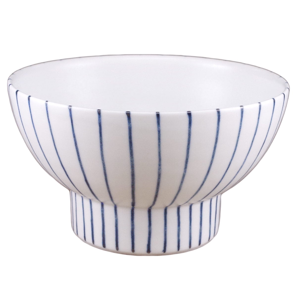 砥部焼 すこし屋 ごはん茶碗（青十草）【和食器通販e-tobeyaki.com】