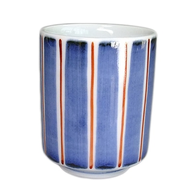 B479s 染付山水舟人物図 煎茶碗 2個　砥部焼　ぐい呑　酒器　愛媛　箱無 B479s 染付山水舟人物図 煎茶碗 2個 砥部焼 ぐい呑 酒器 愛媛 箱