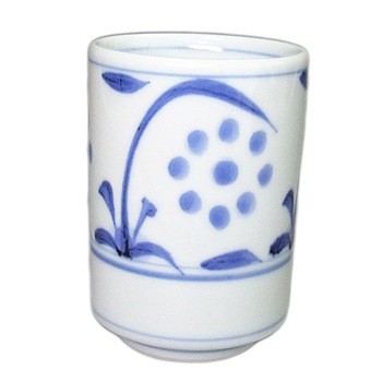 砥部焼・梅山窯・松湯呑み（太陽）【和食器通販e-tobeyaki.com】