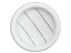 砥部焼 梅乃瀬窯 5寸玉縁鉢（線文）【和食器通販e-tobeyaki.com】
