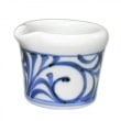 砥部焼 梅山窯 玉縁クリーマー（唐草）|クリーマー|酒器などの小物など