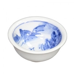 砥部焼・禎山窯・平盃（山水）【和食器通販e-tobeyaki.com】