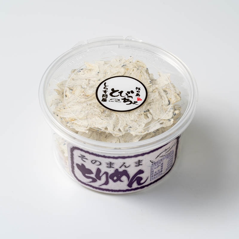 そのまんまちりめん | しらす問屋とびっちょ｜オンラインショップ