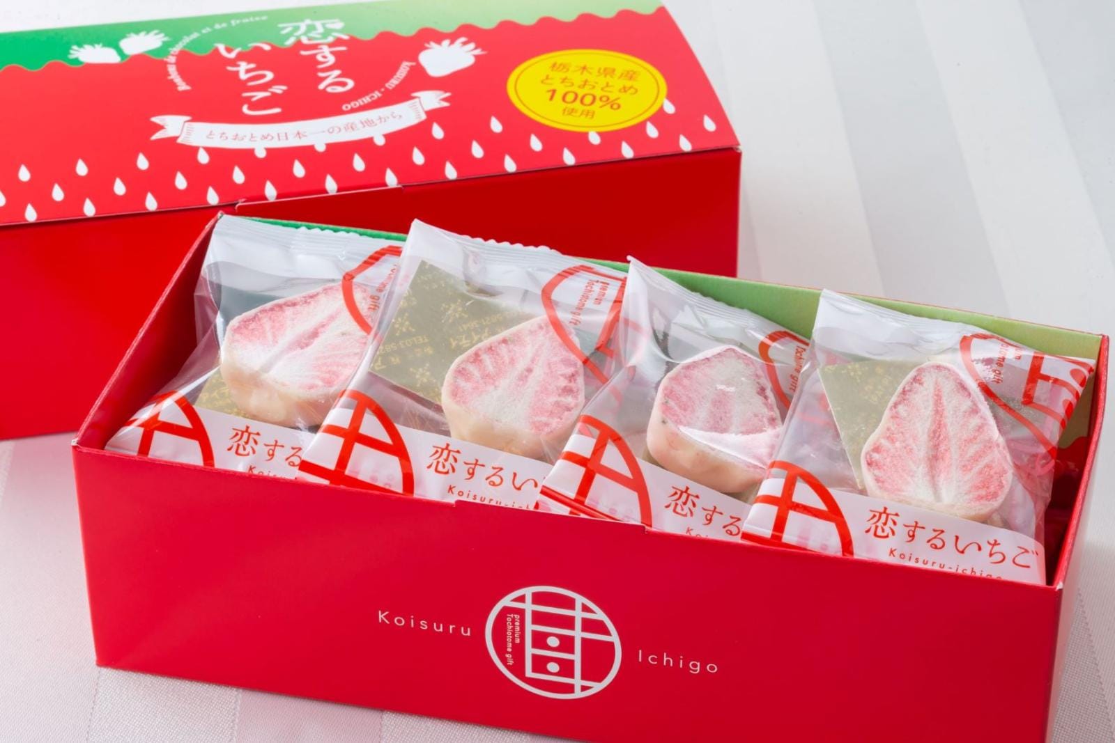 恋するいちご 赤箱（10個入り）