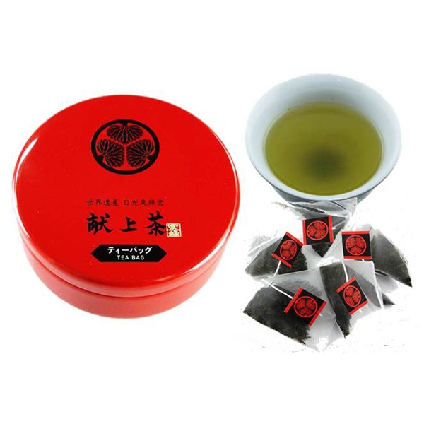 日光東照宮献上茶 赤缶