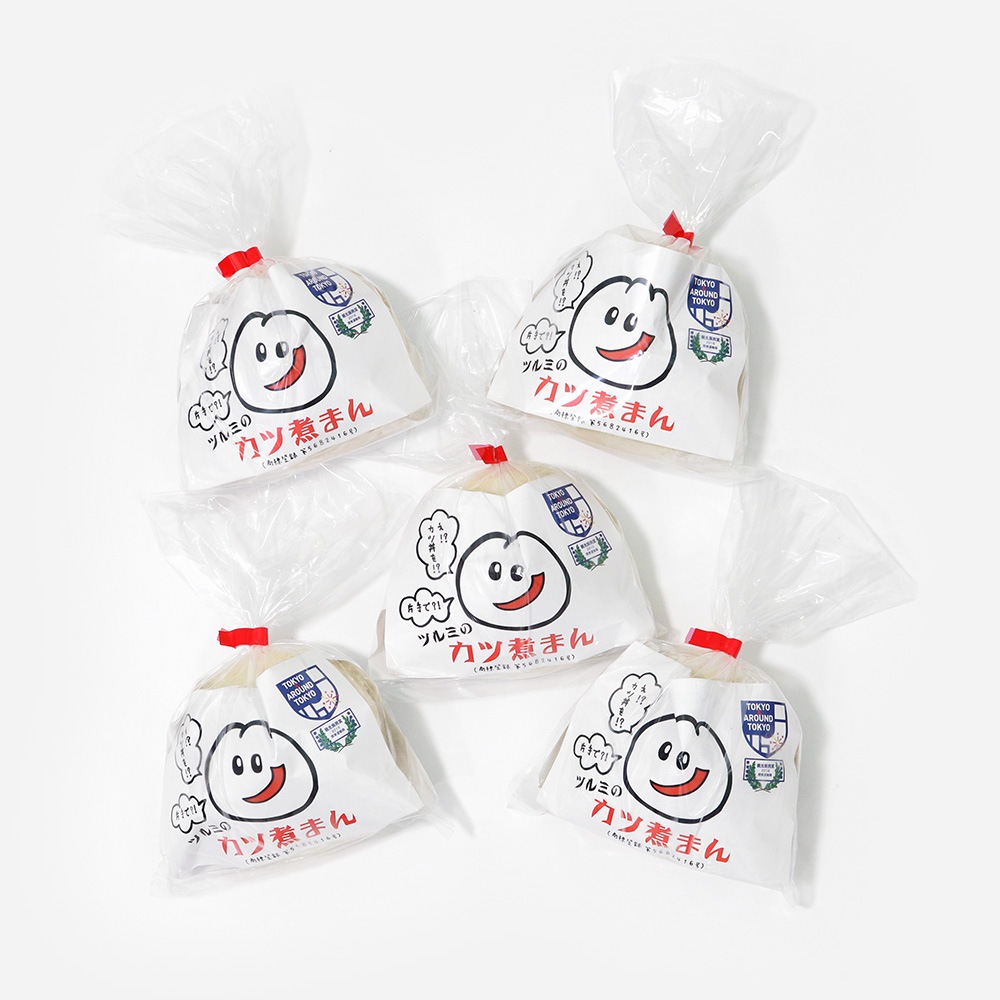 ツルミのカツ煮まん・5個入り