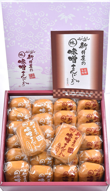 佐野名物 新井屋の味噌まんじゅう 24個入 | とちまるショップ,和菓子