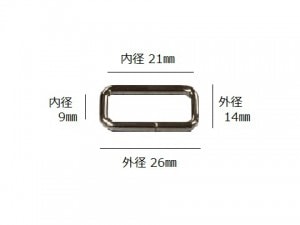 �ڳѥ���� ����2.5mm ��(��)21mm (��)9mm (4������)