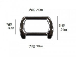 �ڥҥ륫�� ����������(��)24mm (��)16mm