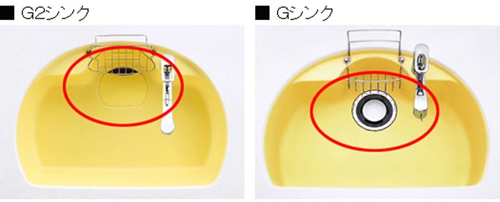 水切り網カゴ G2シンク用（浅型） GDAM25SR キッチン,シンクまわり,G2、H2シンク用,水切り網カゴ・サポートプレート  トクラスオンラインショップ