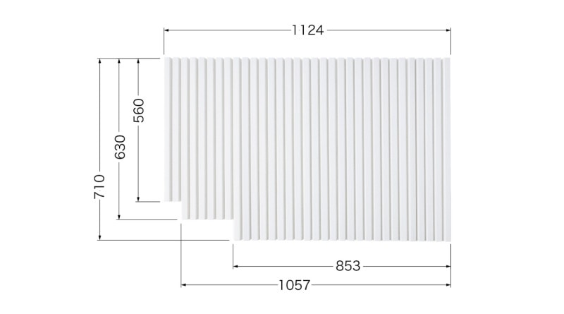 巻きフタ（71L） GFFMBAW2A1 | バスルーム,風呂ふた,巻きフタ