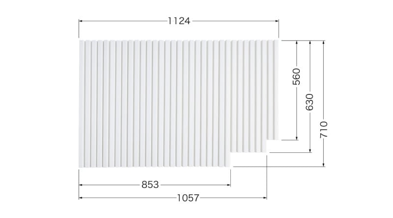 巻きフタ（70R） GFFMBAW1A1 | バスルーム,風呂ふた,巻きフタ