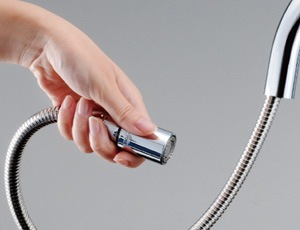 水栓一体型浄水器 AWJ501HSG 【取付設置込み】 | 浄水機能付キッチン水