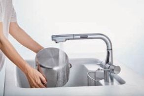 水栓一体型浄水器（センサー付）トクラスAWJ501LK SB トクラス 水栓一体型浄水器 センサー付 キッチン水栓 AWJ501LKSB