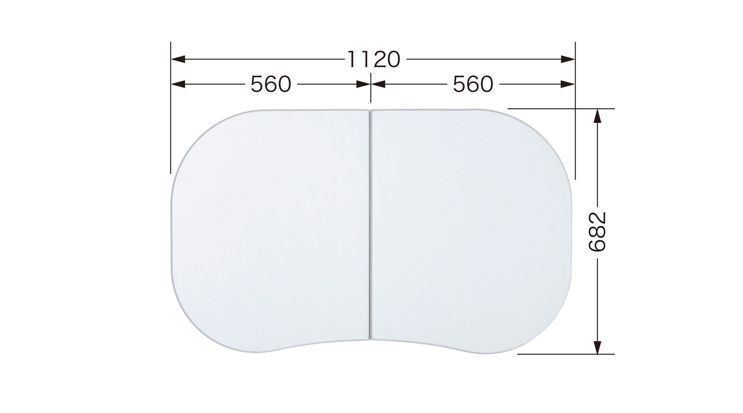 断熱合わせフタ（2分割） FFDTAW9AA | バスルーム,風呂ふた,合わせ