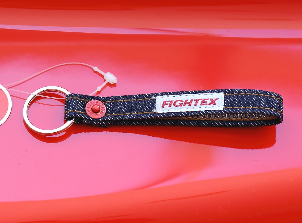 TODA RACING デニムキーストラップ