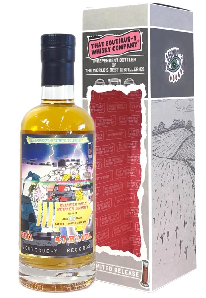 ブティックウイスキー　3本セット ブティックウイスキー アイラ ブレンデッドモルト#3 バッチ5 13