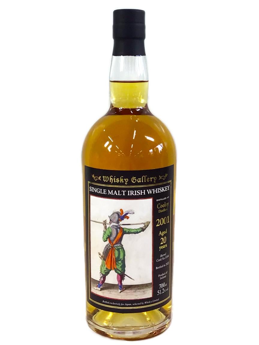 ウイスキーギャラリー クーリー アイリッシュシングルモルト 2001 No