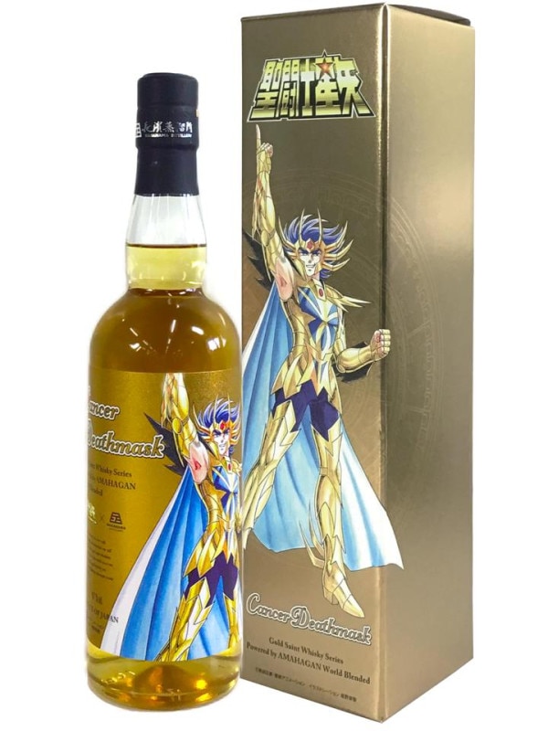 聖闘士星矢 ウイスキー キャンサーデスマスク カプリコーンシュラ セット 聖闘士星矢 ウイスキー キャンサーデスマスク カプリコーンシュラ セット