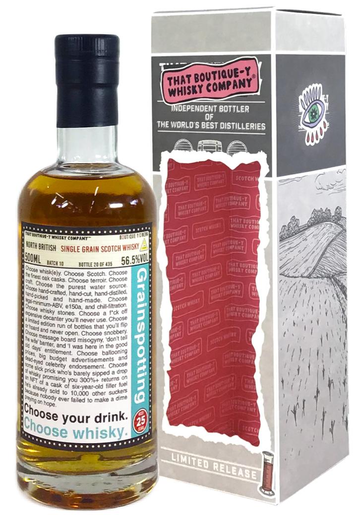ブティックウイスキー ノースブリティッシュ バッチ10 25年