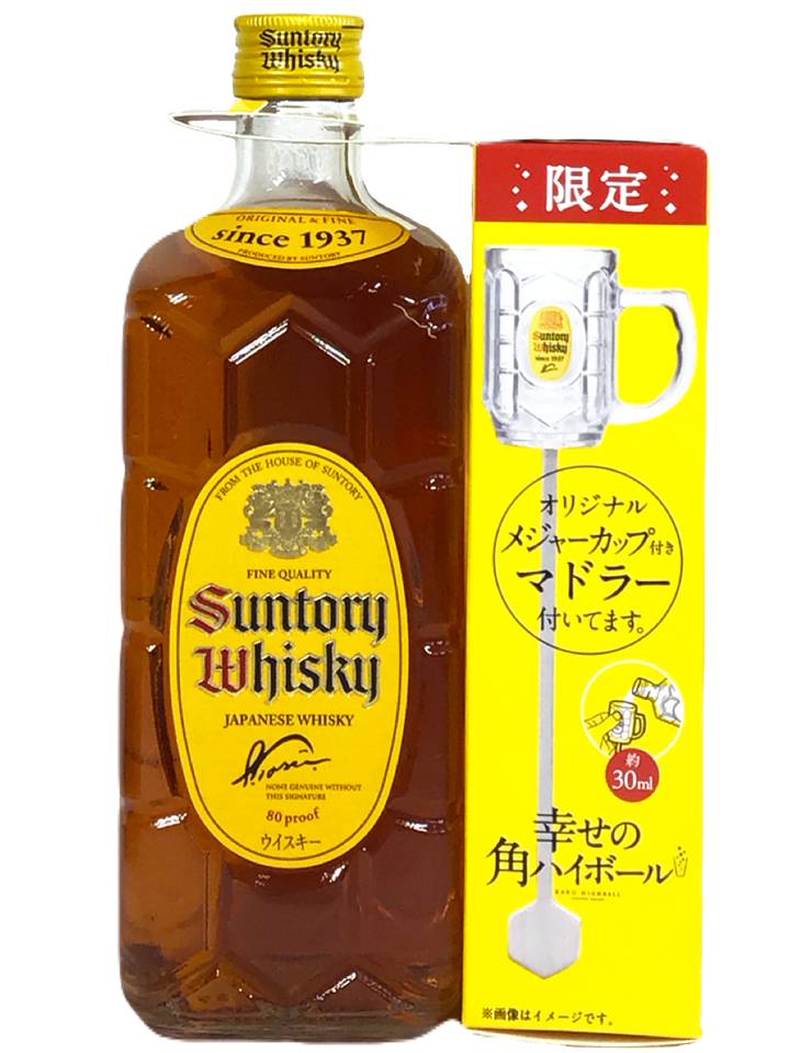 マドラー景品付き】サントリーウイスキー 角瓶 景品付き 通販 戸田酒販