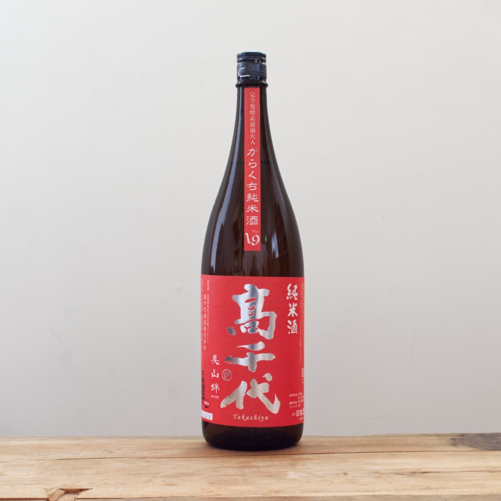 高千代 からくち純米酒＋19 1,800ml