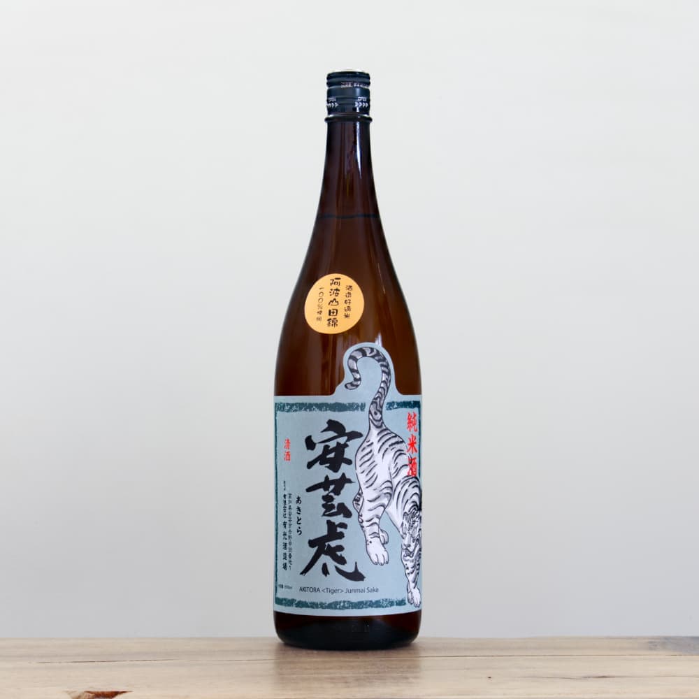 安芸虎 山田錦 純米酒 60%精米 1,800ml