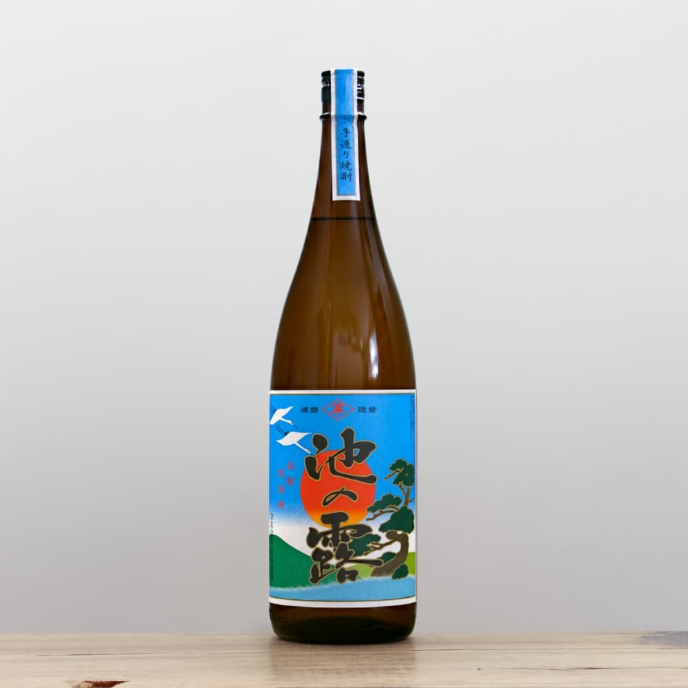 芋焼酎 池の露 黒麹 1,800ml