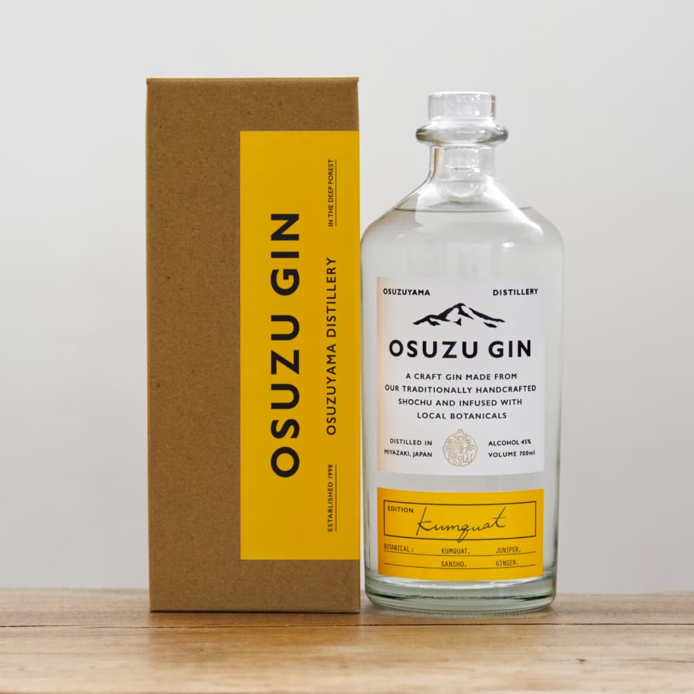 尾鈴山 OSUZU GIN KUMQUAT (金柑) 45度 700ml