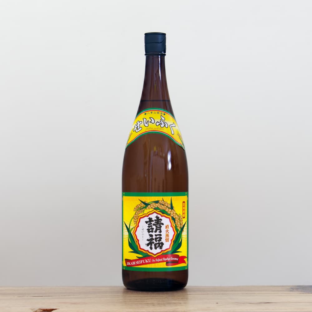 琉球泡盛 直火蒸留 請福 30度 1,800ml