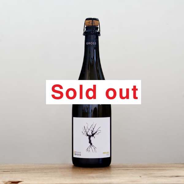 クレマン・セルヴォー　直筆サイン『卓上のフルーツ盛鉢とワイン』0407ZE シャトー ド ロレ クレマン ロワール ブリュット ゼロ [NV