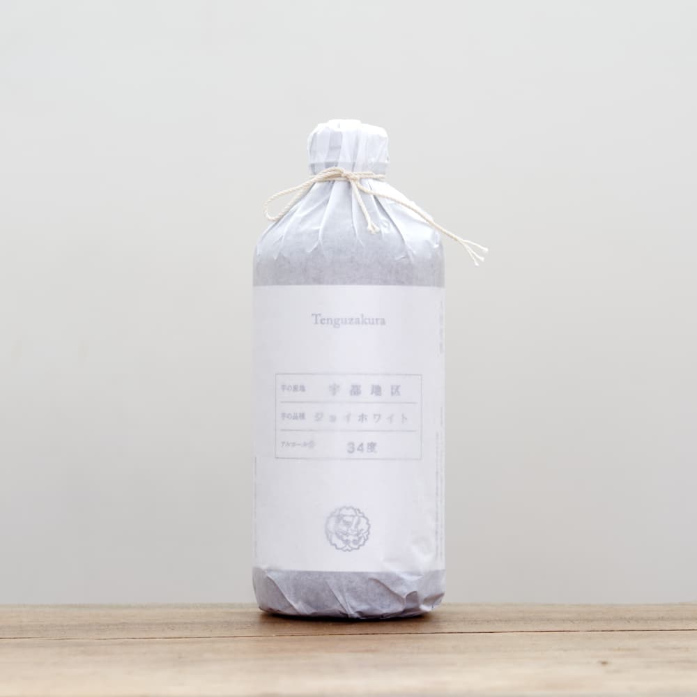 天狗櫻 ジョイホワイト 34度 原酒 500ml