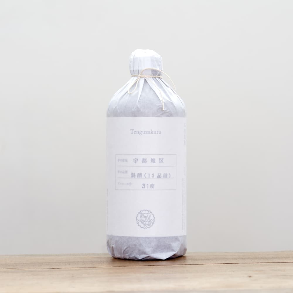 芋焼酎 天狗櫻 混醸13品種 原酒 2024年製 宇都地区 31度 500ml