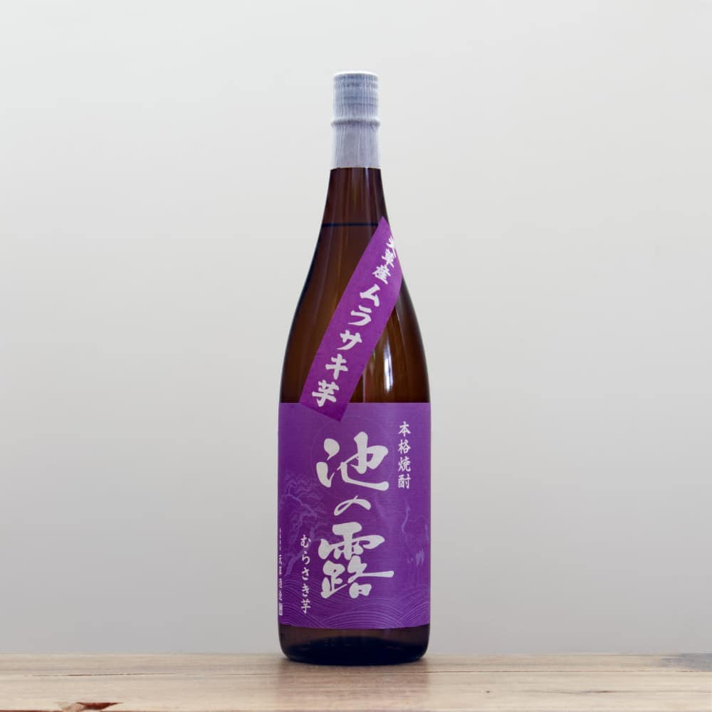 芋焼酎 池の露 むらさき芋 25度 1,800ml