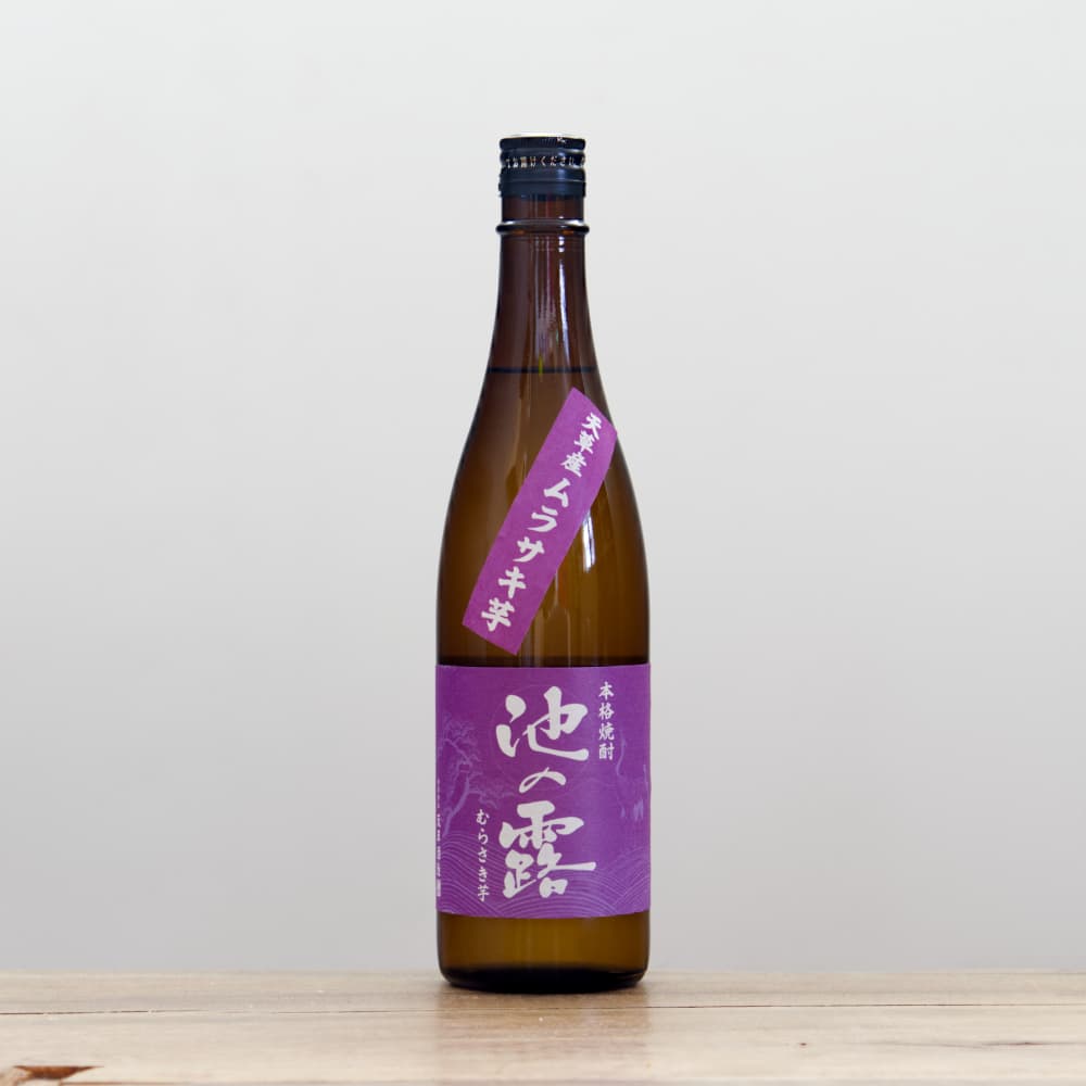 芋焼酎 池の露 むらさき芋 25度 720ml