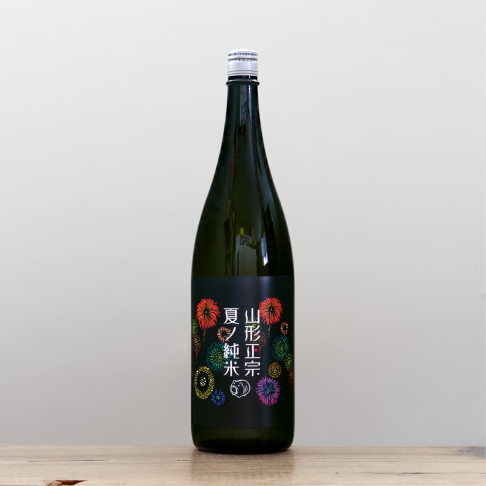 山形正宗 夏ノ純米 花火ラベル 1,800ml