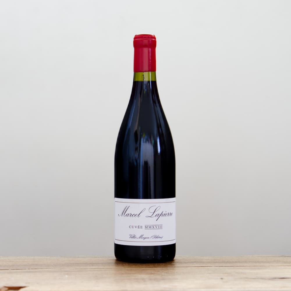マルセル・ラピエール キュヴェ・マルセル・ラピエール2018赤