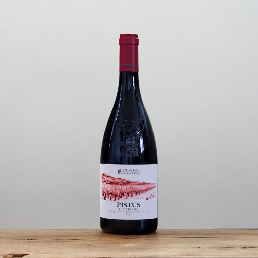 イ・クストゥーディ ピストゥス エトナ・ロッソ2021赤