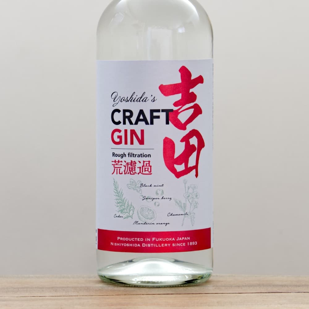 Yoshida's CRAFT GIN 荒濾過 40度 700ml