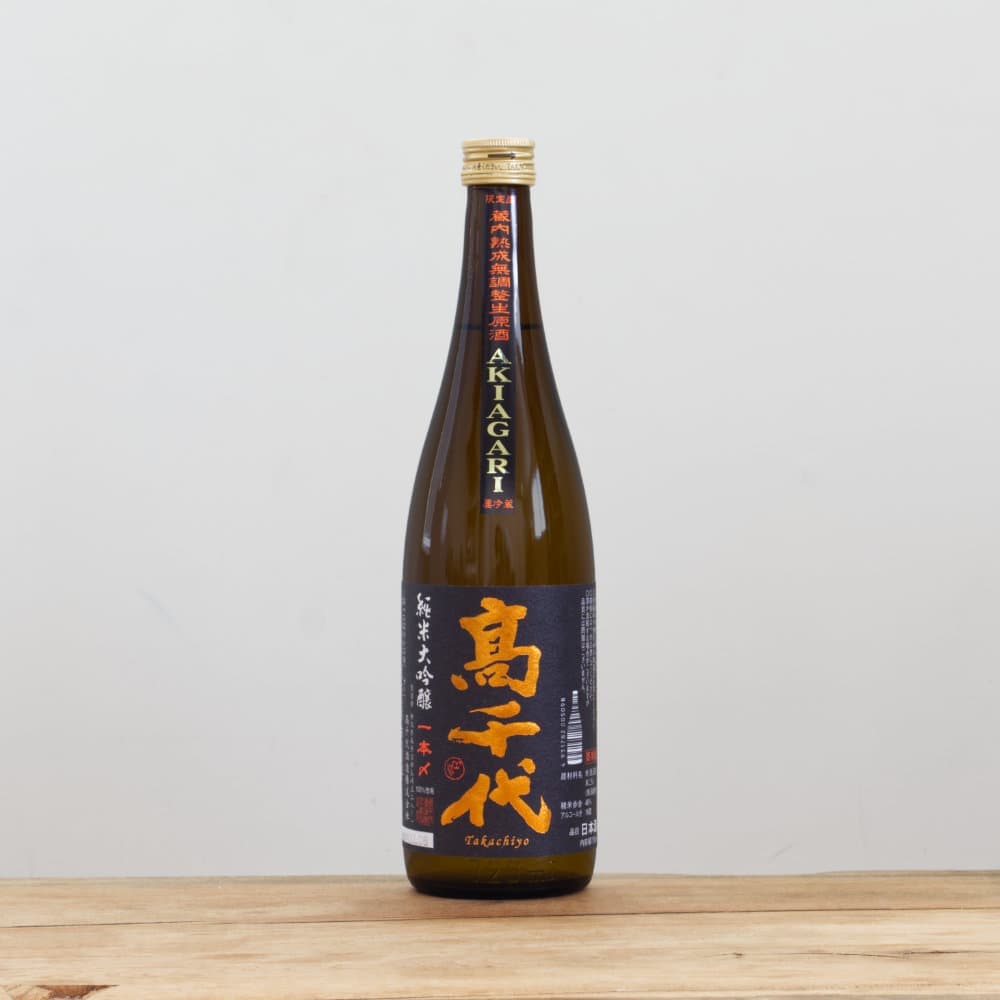 高千代 純米大吟醸 秋あがり 生原酒 一本〆 720ml