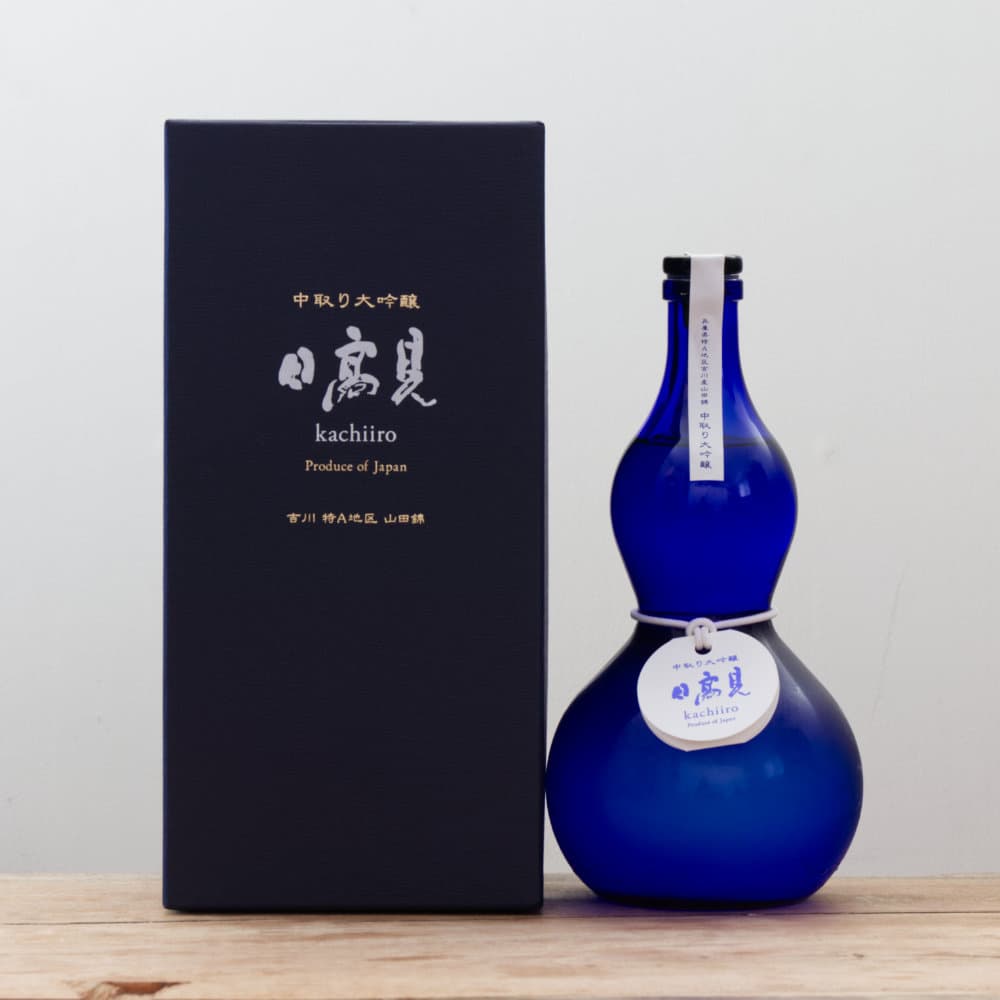 日高見 勝色 中取り大吟醸 瓢箪ボトル 700ml